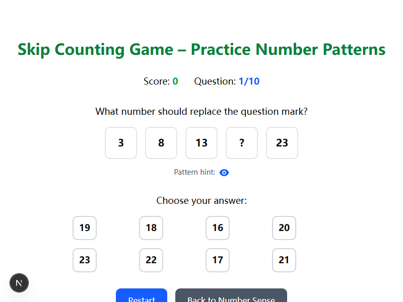 Skip Counting